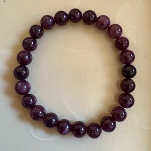 8MM Garnet Bracelet – “Strength & Covenant”